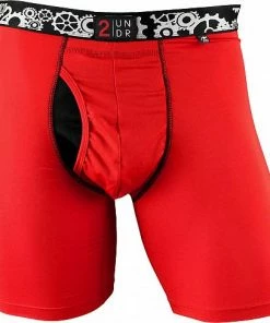 2UNDR Gear Shift Performance Long Leg Boxer Briefs