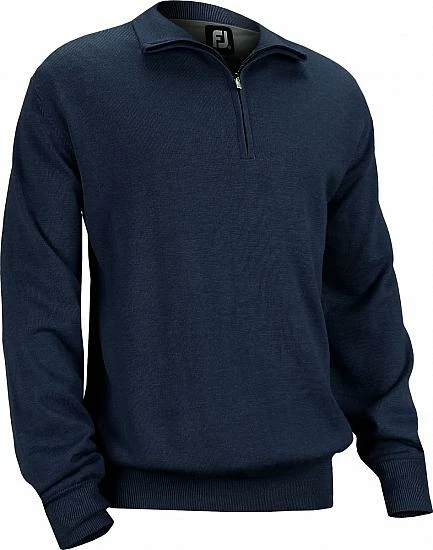 FootJoy Merino Performance Lined Golf Sweaters - FJ Tour Logo Available - Image 3