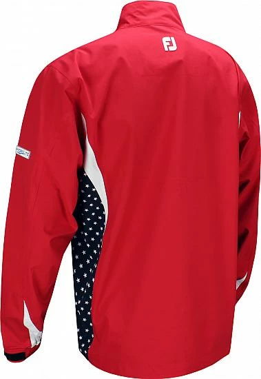 FootJoy HydroLite Golf Rain Jackets - Limited Edition Stars & Stripes Collection - FJ Tour Logo Available - Image 4
