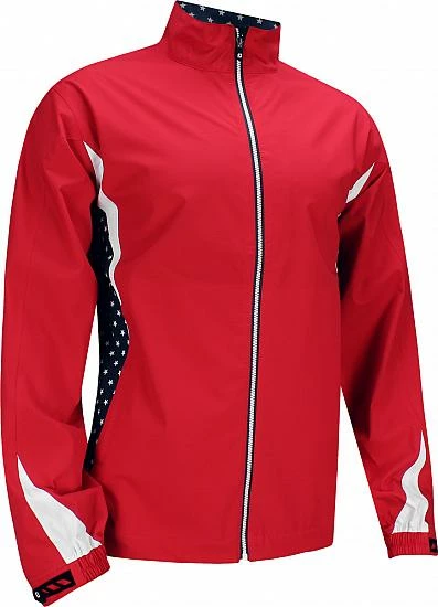 FootJoy HydroLite Golf Rain Jackets - Limited Edition Stars & Stripes Collection - FJ Tour Logo Available - Image 3
