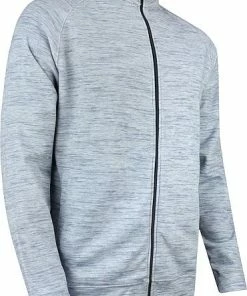 FootJoy Heather Jersey Fleece Full-Zip Golf Jackets - FJ Tour Logo Available