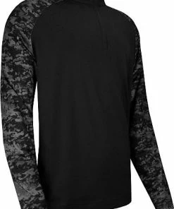 FootJoy Camo Color Block Midlayer Quarter-Zip Golf Pullovers - FJ Tour Logo Available
