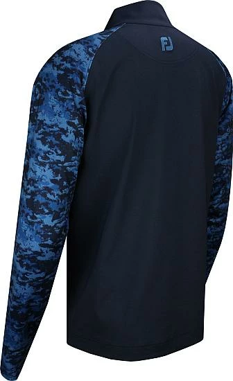 FootJoy Camo Color Block Midlayer Quarter-Zip Golf Pullovers - FJ Tour Logo Available - Image 5