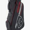 Callaway Chev 14 Cart Bag, Charcoal/Red