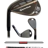 Left Handed TaylorMade Hi Toe 2 50* Wedge Standard Bounce, KBS Tour Wedge Flex