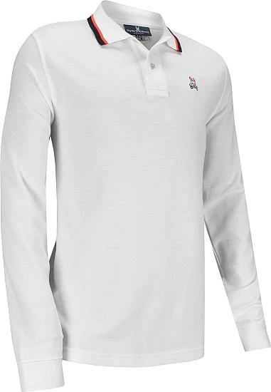 Psycho Bunny Jackson Long Sleeve Golf Shirts - Image 2