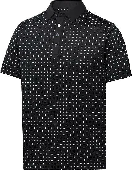 FootJoy ProDry Performance Lisle Deco Print Golf Shirts - Athletic Fit - FJ Tour Logo Available - Image 2