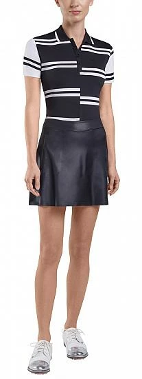 G/Fore Women's Offset Stripe Golf Shirts