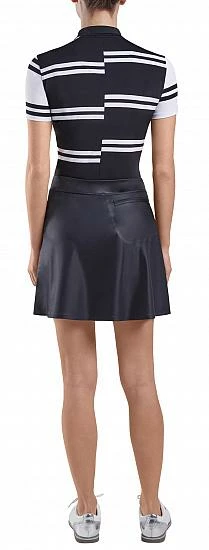 G/Fore Women's Offset Stripe Golf Shirts - Image 2