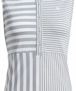 G/Fore Women's Performance Stripe Sleeveless Golf Shirts