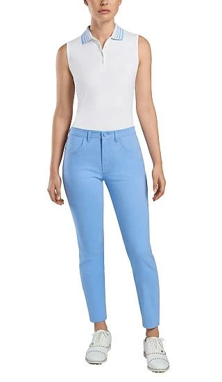 G/Fore Women's Pleated Collar Sleeveless Golf Shirts - Image 3