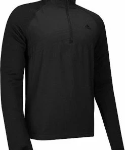 Adidas Fleece Quarter-Zip Golf Pullovers