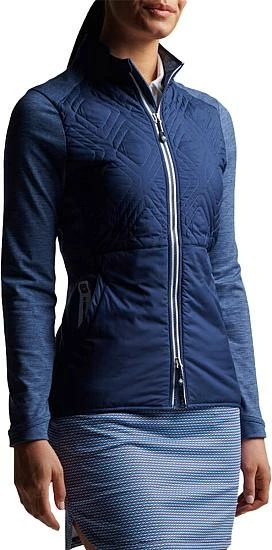 Peter Millar Women's Madeline Hybrid Full-Zip Golf Jackets