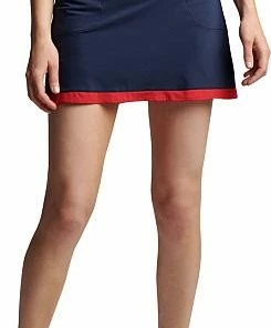 Peter Millar Women's Sally Trim Golf Skorts - Navy