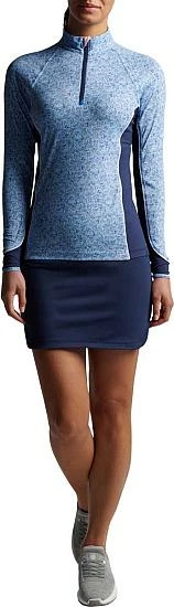 Peter Millar Women's Lightweight Sun Comfort Golf Base Layers - Blue Transfusions - Image 3