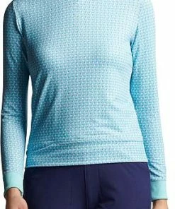 Peter Millar Women's Birdie Sport Golf Pullovers - Spritz Royalye