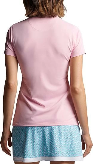 Peter Millar Women's Hicks Stripe Collar Sport Mesh Golf Shirts - Image 2