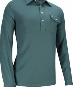 Criquet Players Long Sleeve Golf Shirts