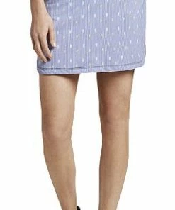 Peter Millar Women's Performance Alice Petal Hem Dominoes Sport Golf Skorts