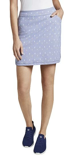 Peter Millar Women's Performance Alice Petal Hem Dominoes Sport Golf Skorts