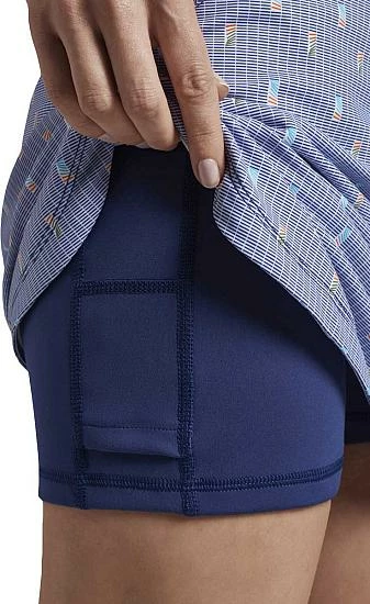 Peter Millar Women's Performance Alice Petal Hem Dominoes Sport Golf Skorts - Image 5