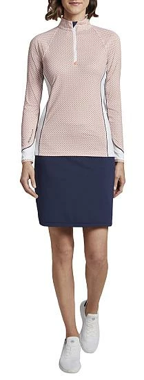 Peter Millar Women's Lightweight Sun Checkerboard Comfort Golf Base Layers - Image 3