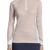Peter Millar Women's Lightweight Sun Checkerboard Comfort Golf Base Layers