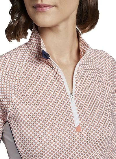 Peter Millar Women's Lightweight Sun Checkerboard Comfort Golf Base Layers - Image 5