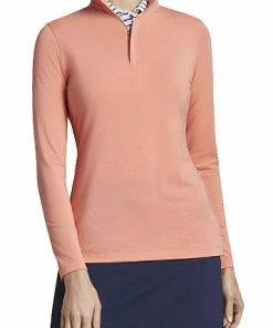 Peter Millar Women's Evelyn Quarter-Zip Golf Pullovers