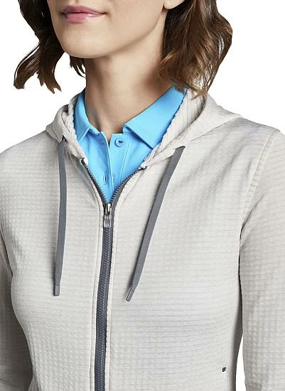 Peter Millar Women's Performance Apollo French Terry Full-Zip Casual Hoodies - Image 5