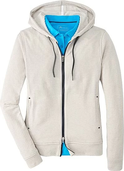 Peter Millar Women's Performance Apollo French Terry Full-Zip Casual Hoodies - Image 4