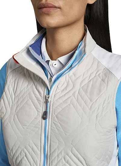 Peter Millar Women's Lizzie Hybrid Quilted Full-Zip Golf Vests - Image 5