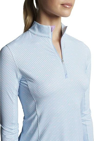 Peter Millar Women's Lightweight Sun Golf Base Layers - Crown Tiles - Image 4
