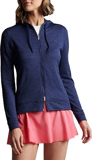Peter Millar Women's Maven Performance Hooded Full-Zip Golf Jackets - Image 5