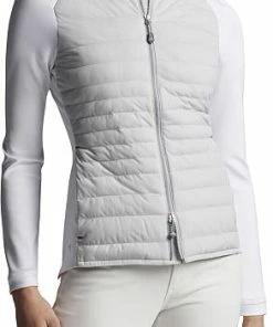 Peter Millar Women's Merge Hybrid Full-Zip Golf Jackets