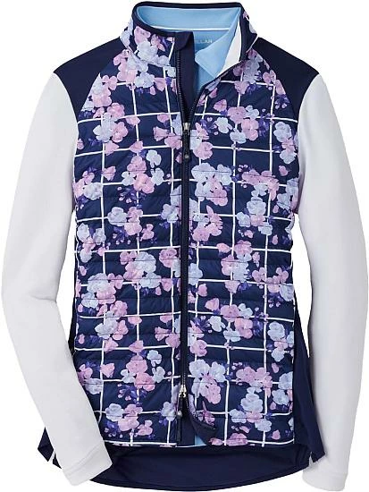 Peter Millar Women's Merge Hybrid Full-Zip Golf Jackets - Picnic Floral - Image 3