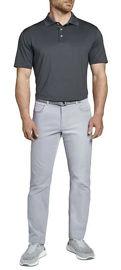 Peter Millar Solid Performance Knit Collar Golf Shirts - Image 5