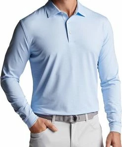 Peter Millar Jubilee Performance Jersey Long Sleeve Golf Shirts