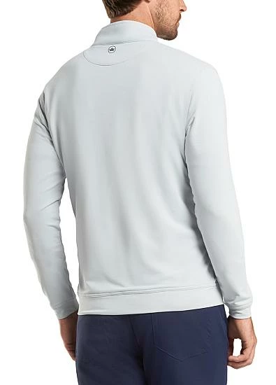 Peter Millar Perth Stretch Loop Terry Quarter-Zip Golf Pullovers - Image 2