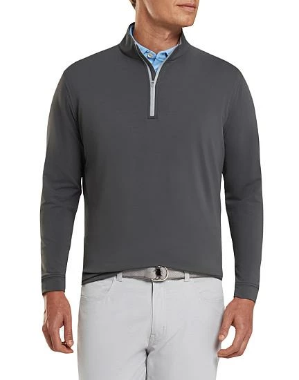 Peter Millar Perth Stretch Loop Terry Quarter-Zip Golf Pullovers - Image 6
