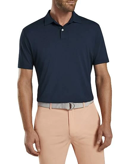 Peter Millar Crown Crafted Solid Performance Jersey Golf Shirts - Tour Fit - Image 4