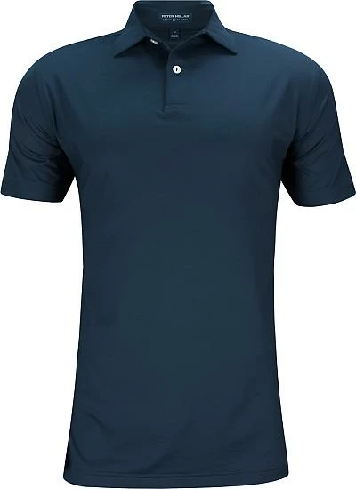 Peter Millar Crown Crafted Solid Performance Jersey Golf Shirts - Tour Fit - Image 2