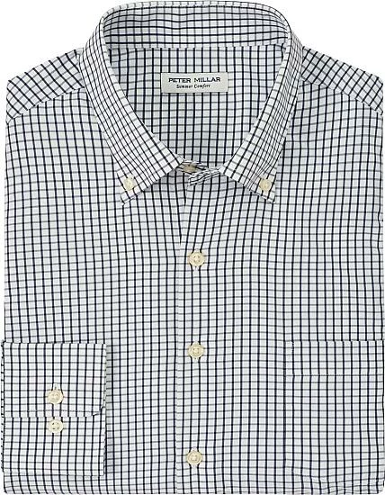 Peter Millar Hanford Performance Twill Sport Woven Button-Downs - Image 4