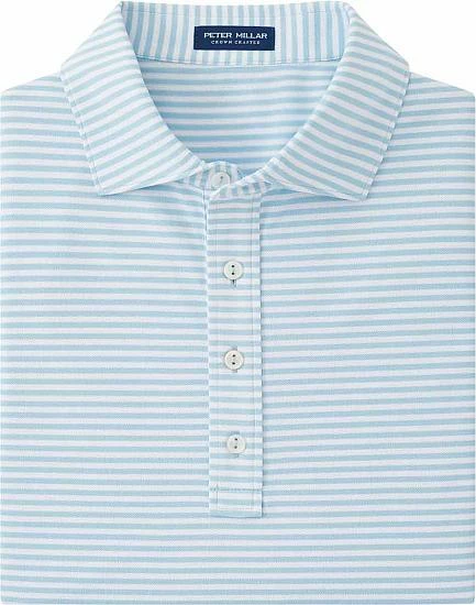 Peter Millar Crown Crafted Mood Performance Mesh Golf Shirts - Image 5