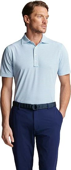 Peter Millar Crown Crafted Mood Performance Mesh Golf Shirts - Image 2
