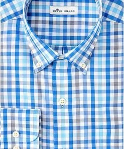 Peter Millar Crown Ease Phillip Sport Woven Button-Downs