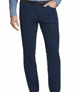 Peter Millar Cotton Flannel 5-Pocket Golf Pants