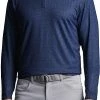 Peter Millar Perth Knockout Performance Quarter-Zip Golf Pullovers