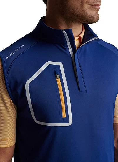 Peter Millar Forge Performance Quarter-Zip Golf Vests - Image 5