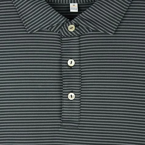 Peter Millar Lyons Stripe Performance Long Sleeve Golf Shirts - Image 3